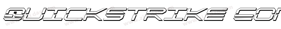 QuickStrike Condensed字体转换